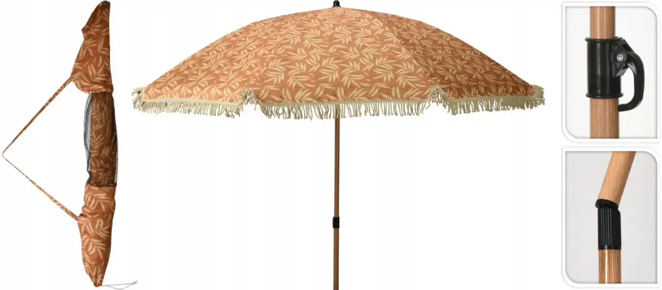 Parasol ogrodowy łamany – przeciwsłoneczny 200x172 cm - Image 2